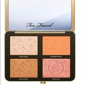 NEW Too Faced - Sugar Peach Face & Eye Palette